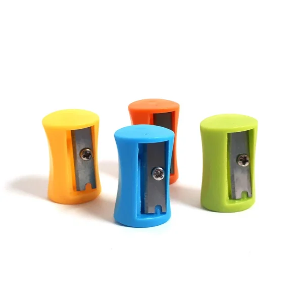 SACAPUNTA ESCOLAR KOBY PLASTICO RECTANGULO