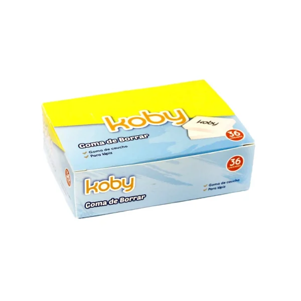 GOMA BORRAR KOBY 3036 BLANCO