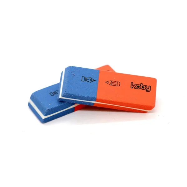GOMA BORRAR KOBY 3040 ROJO/AZUL