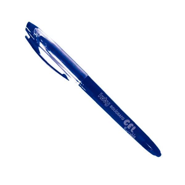 BOLIGRAFO BORRABLE GEL KOBY AZUL 0.7MM