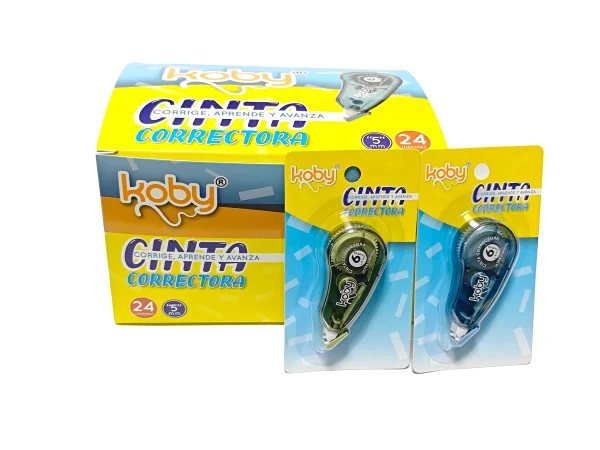 CORRECTOR CINTA KOBY MINI 6MTS