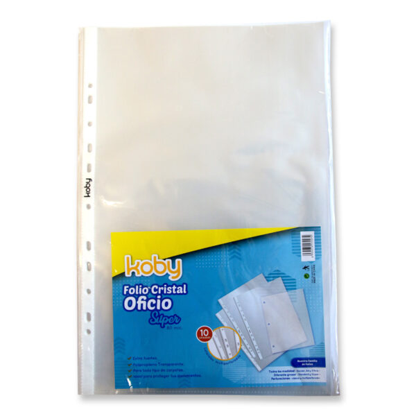 FOLIO OFICIO X  10  KOBY SUPER 80 MIC