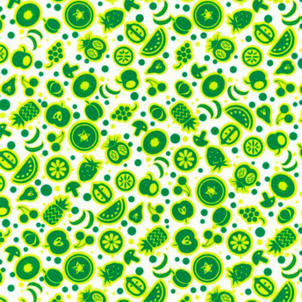 GOMA EVA PINTADA 40X60 EFREN FRUTAS VERDE 017