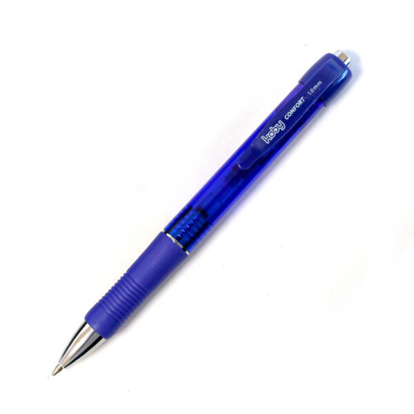 BOLIGRAFO KOBY CONFORT 1.0 AZUL RETRACTIL