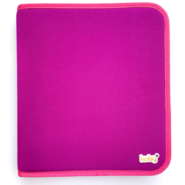 CARPETA 3X40 CIERRE KOBY LISA LILA 6
