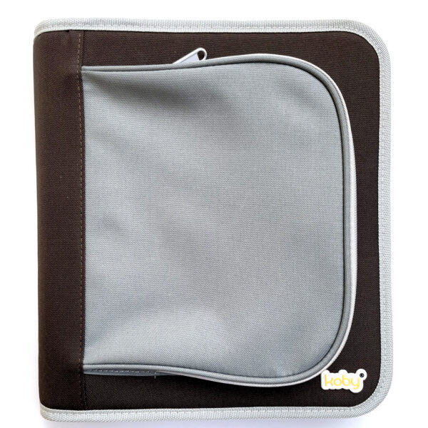 CARPETA 3X40 CIERRE KOBY C/CANOPLA NE/GR 13