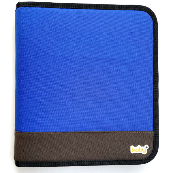 CARPETA 3X40 CIERRE KOBY COMB. AZ/NE 20