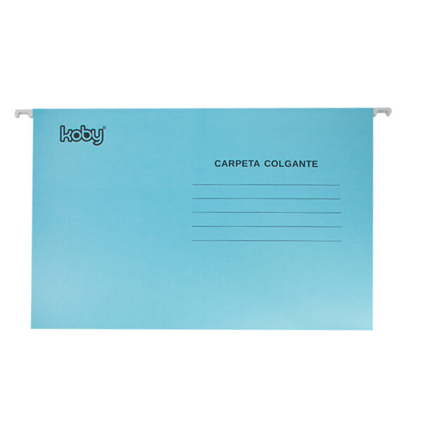 CARPETA COLGANTE KOBY/VS CELESTE PLODER