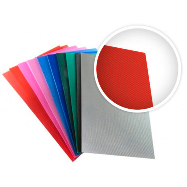 TAPA ENCUAD X 50 A4 ROJO