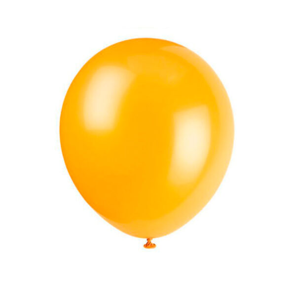 GLOBO COLOR LISO KOBY/VS X 50 NARANJA Nº90