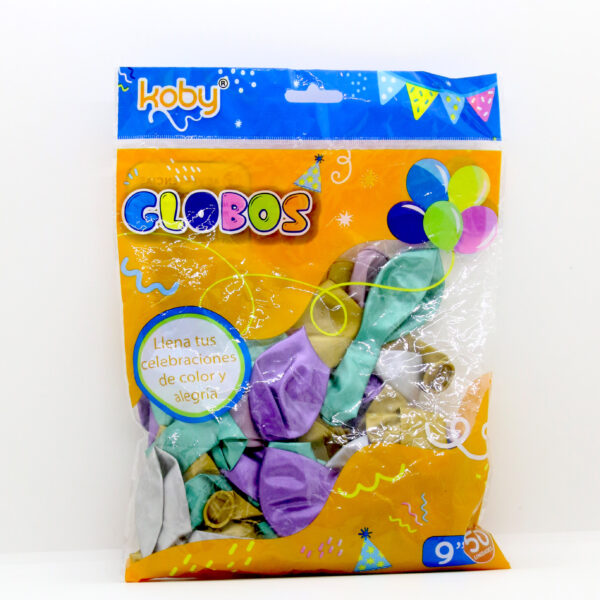 GLOBO METALIZADO X 50 SURTIDO