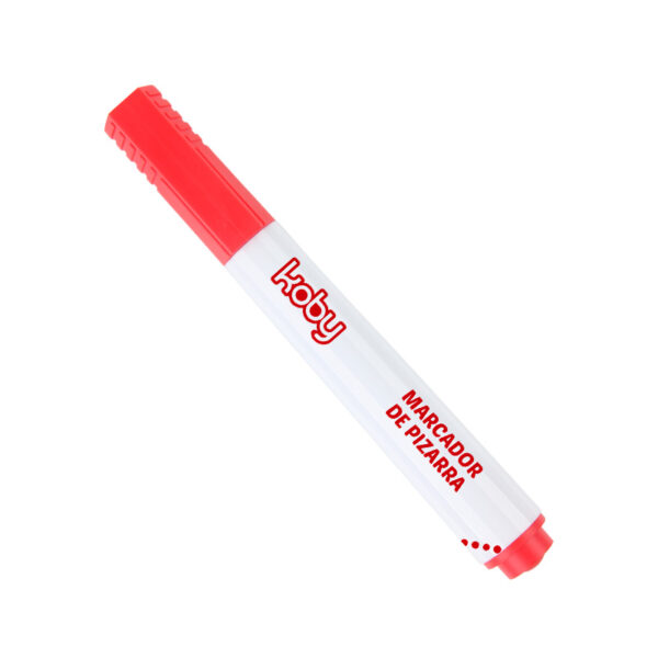 MARCADOR KOBY PIZARRA ROJO