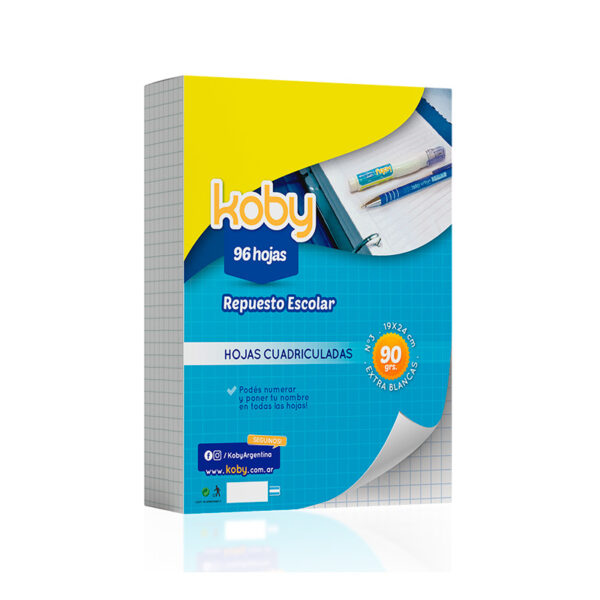 REPUESTO KOBY X  96HJ 90GR CUADRO