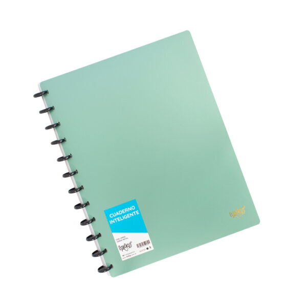 CUADER. INTELIGENTE A4 KOBY C20 FOLIOS VERD M