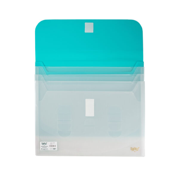 SOBRES C/ABROJO KOBY A4 APAISADO AZUL METAL