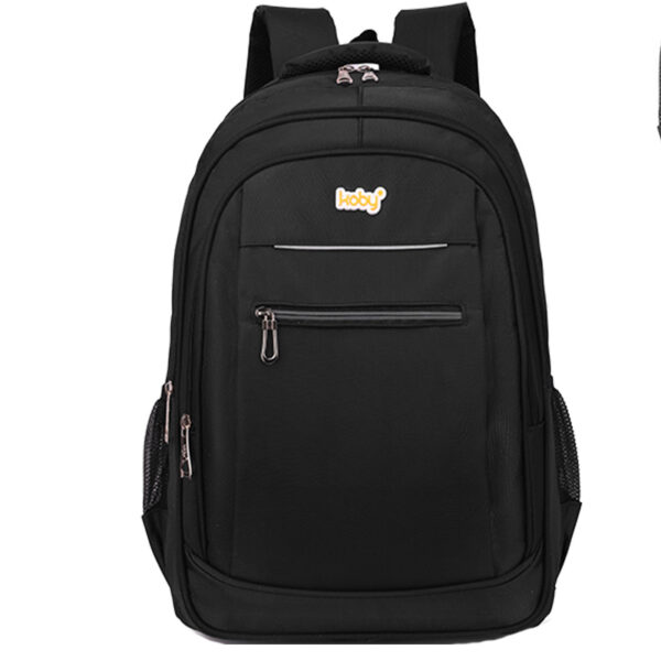 MOCHILA 20″ KOBY NEGRO CIERRE PLATEADO 8106#