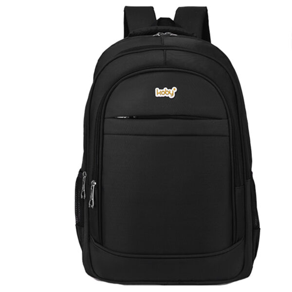MOCHILA 20″ KOBY NEGRA LISA CIERRE ESC. 8067#