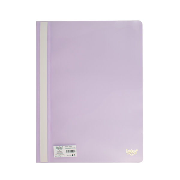 CARPETA BASE OP. A4 KOBY LILA PASTEL