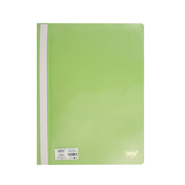 CARPETA BASE OP. A4 KOBY VERDE PASTEL
