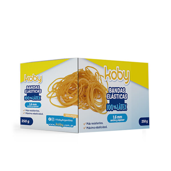 BANDA ELASTICA X  250G 100% LATEX KOBY